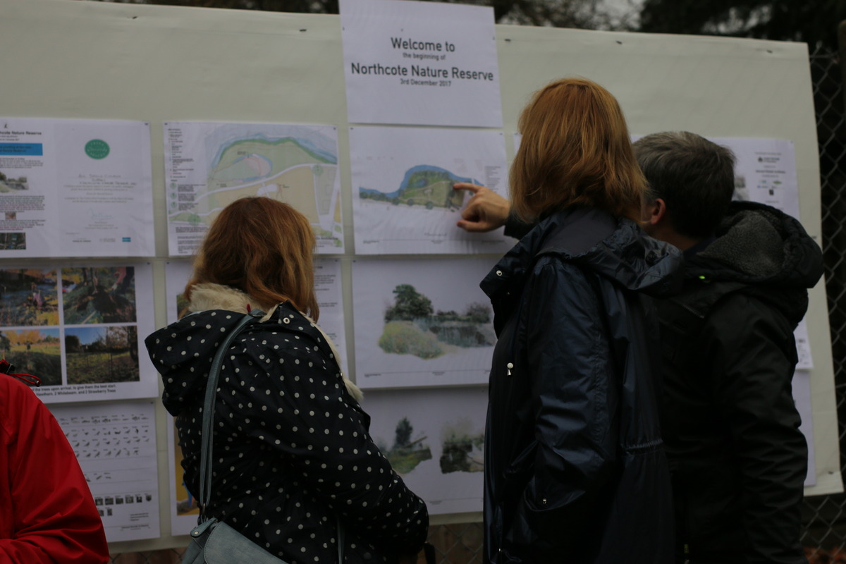 Information about the new Northcote Nature Reserve